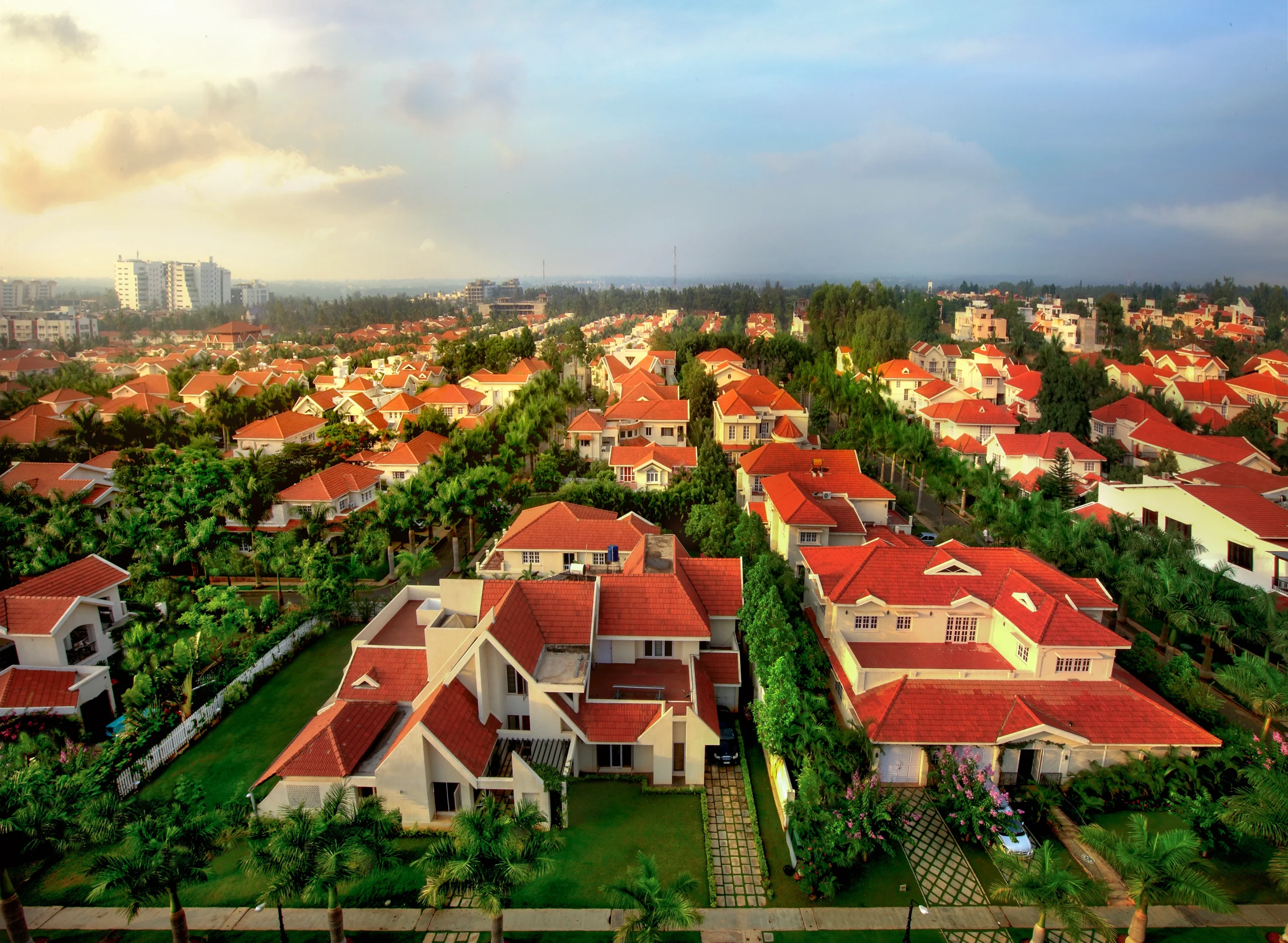 Adarsh Palm Meadows Bengaluru - Real estate Photography by Sudhir Ramchandran Image